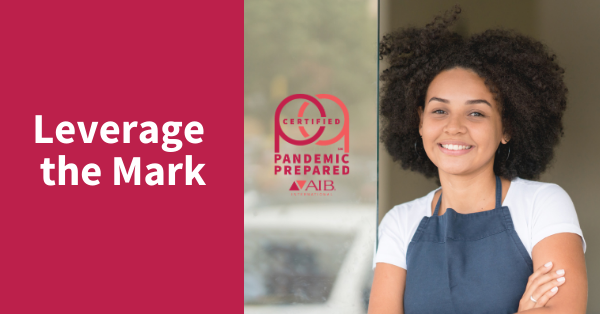Pandemic Prepared Certification Leverage the Mark