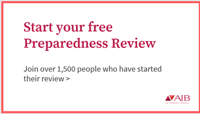 Start your free Preparedness Review. Join over 1,500 people who have started the review